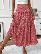 Elena Ditsy Floral Skirt