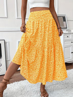 Elena Ditsy Floral Skirt